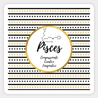 Zodiac Constellation | Pisces Sticker